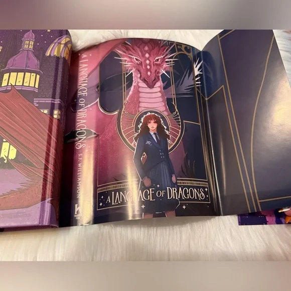 Fairyloot Edition of A Language of Dragons by S.F Williamson - Picture 5 of 11